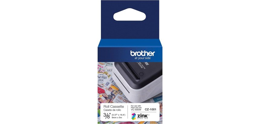 Ruban d'étiquettes tout-en-couleur Brother CZ-1001 - 9 mm