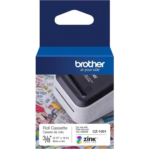 <label tape ribbon all-in-color Brother CZ-1001 - 9 mm