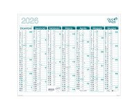 En_calendario da tavolo 14 mesi 55x43 cm