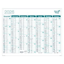 En_calendario da tavolo 14 mesi 55x43 cm