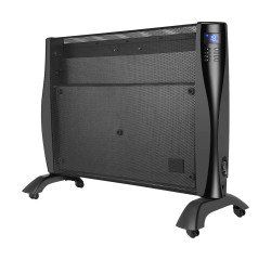 Calentador eléctrico radiante digital Nina de 1500 W, negro