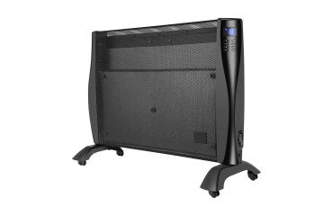 Calentador eléctrico radiante digital Nina de 1500 W, negro