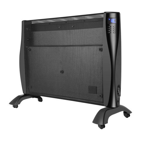 Calentador eléctrico radiante digital Nina de 1500 W, negro