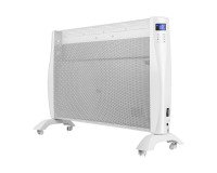 Calefactor eléctrico radiante digital Nina de 1500 W, blanco