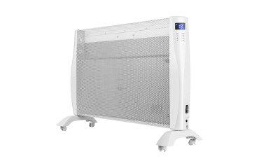 Calefactor eléctrico radiante digital Nina de 1500 W, blanco