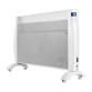 Radiateur électrique rayonnant digital Nina 1500 W, blanc