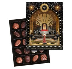 Chocolats fins Maxim's Noël - Boîte de 200 g - 20 pièces