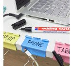 Marqueur permanent Edding 400 pointe fine ogive 1 mm