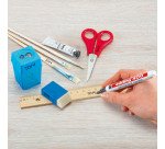 Marqueur permanent Edding 400 pointe fine ogive 1 mm