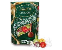 Lindor assortis - Edition Ruban Festif - Lindt - Sachet de 337 g - 25 pièces