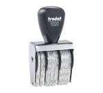 Fechador trodat con banda incluida dia-mes-año 5 mm