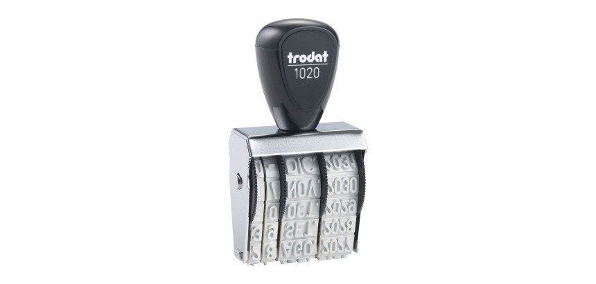 Fechador trodat con banda incluida dia-mes-año 5 mm