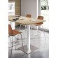 Tafel Meeting L 210 cm aluminium poot+ aluminium tv-standaard