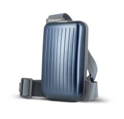 Phone bag Ogon con monospalla in alluminio