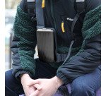 Phone bag Ogon con monospalla in alluminio