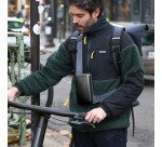 Phone bag Ogon con monospalla in alluminio