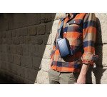 Phone bag Ogon con monospalla in alluminio