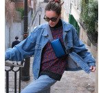 Phone bag Ogon con monospalla in alluminio