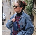 Phone bag Ogon con monospalla in alluminio