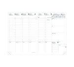 Agenda Quo Vadis Prenote settimanale 21x29,7 cm nero 2026