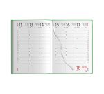 Maxi agenda 2026 17x24 cm settimanale 132 pagine copertina rigida