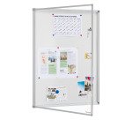 Vitrine d'affichage extérieur - 9 feuilles