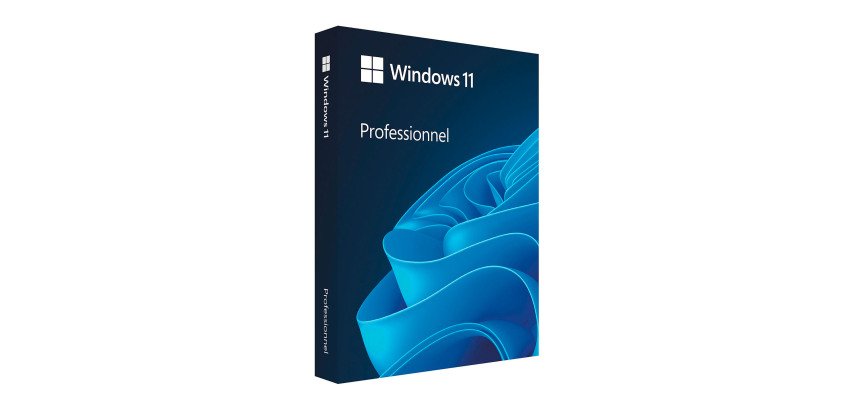 Windows 11 Pro version boîte (clé USB) - licence complète pour 1 poste