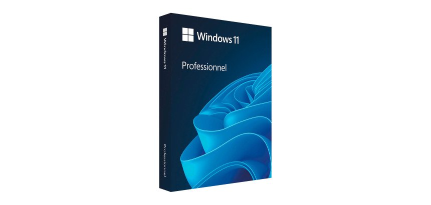 Windows 11 Pro version boîte (clé USB) - licence complète pour 1 poste