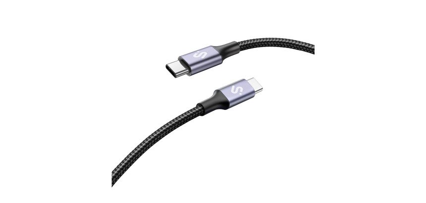Cable USB-C 100W Carga rápida 1m Plus Subblim