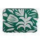 TNB Housse EXCLUSIV pour ordinateur portable 14' à feuilles fond vert