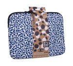 T'NB Housse EXCLUSIV pour ordinateur portable 14' à pois bleus