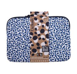 T'NB Hoes EXCLUSIV voor 14 inch laptop met blauwe stippen