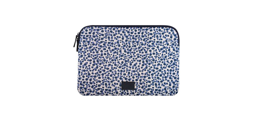 T'NB Housse EXCLUSIV pour ordinateur portable 14' à pois bleus