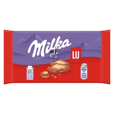 Milka Pocket milk chocolate and biscuit - 35 g pack