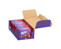 Milka Pocket chocolat au lait et biscuit - Étui de 35 g