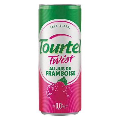 Tourtel Twist framboise 33 cl - 24 canettes