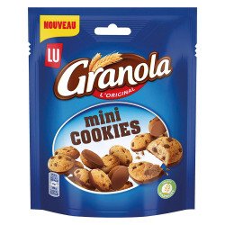 Granola mini cookies Lu - Sachet de 110 g