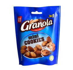 Granola mini cookies Lu - Sachet de 110 g