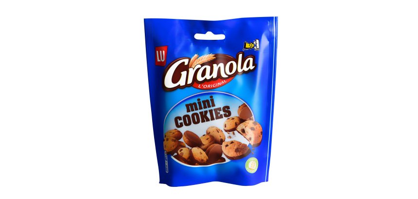 Granola mini cookies Lu - Sachet de 110 g