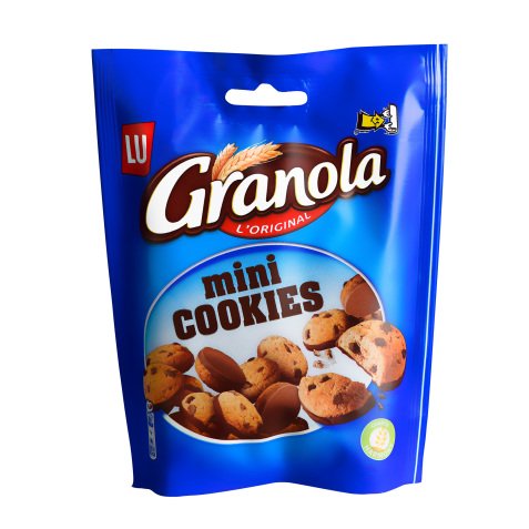 Granola mini cookies Lu - Sachet de 110 g