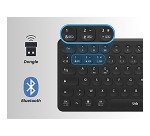 Clavier sans fil T'nB rechargeable KBWPROMN - AZERTY