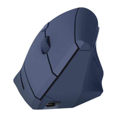 Souris sans fil T'nB MWERGOVBTRBL rechargeable ergo bleue