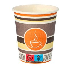 Kartonnen bekers Starpak "To Go" - 20 cl - Set van 50