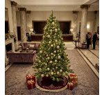 Sapin de Noël canadien H.270 cm - feuillage réaliste - Grand Format