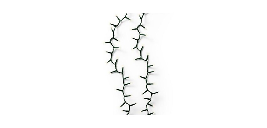 Guirlande lumineuse LED blanc chaud - L. 22,5 m -1000 LED