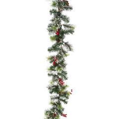 Guirlande artificielle enneigée L. 270 cm