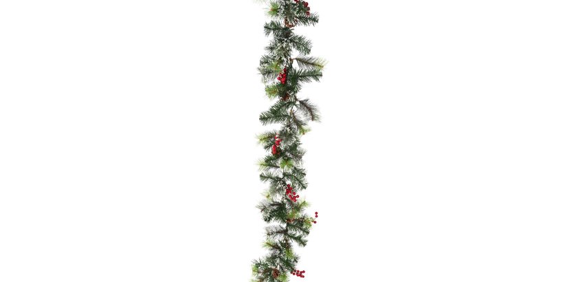Guirlande artificielle enneigée L. 270 cm