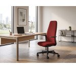 Sedia direzionale ergonomica Levita Unisit in tessuto