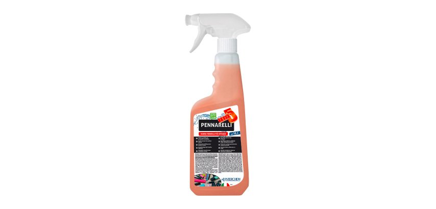 UNI5 Pennarelli - pulitore specifico per pennarelli e inchiostro – 6 flaconi + 1 spray