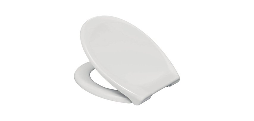 Abattant pour cuvette suspendue blanc